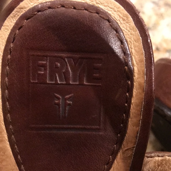 Frye brown leather wedges - Picture 5 of 5